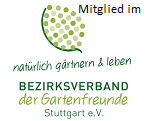 Mitglied im Bezirksverband der Gartenfreunde Stuttgart e.V.